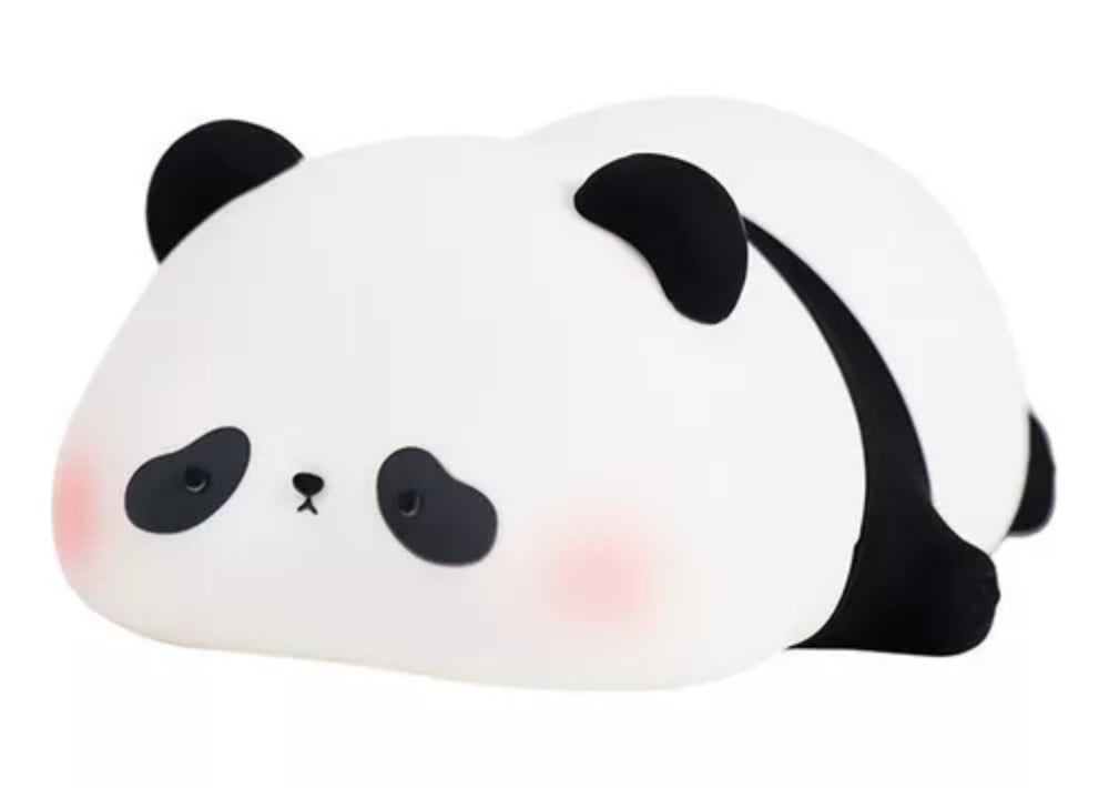 Lámpara Led Panda,luz De Noche Regulable