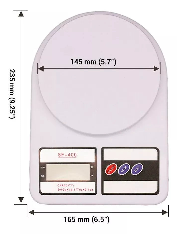 Balanza de cocina Electronic 10 kg