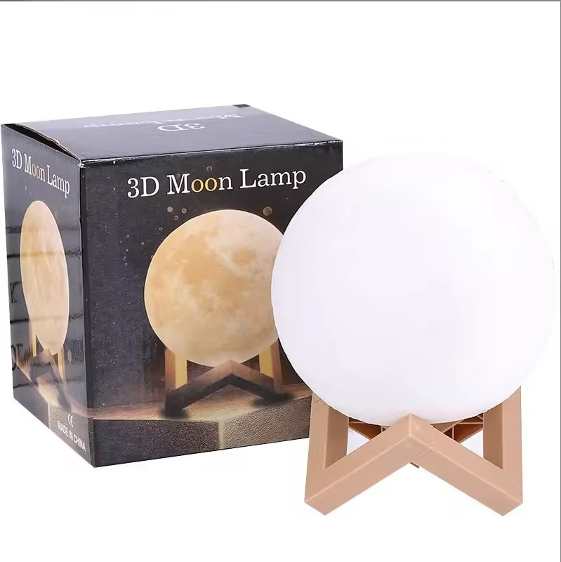 Lámpara de Escritorio tipo Luna 3D